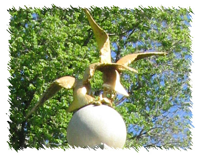Close up Seagull Monument